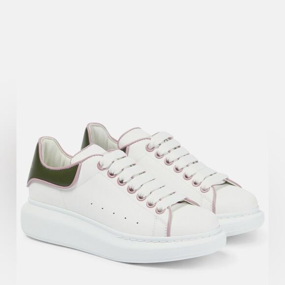 Alexander McQueen Shoes - Alexander McQueen Oversized leather sneakers 39